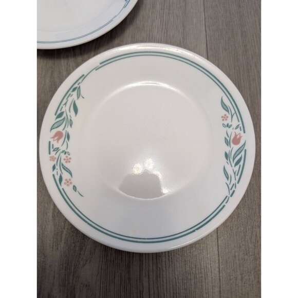 Set Of 3 Corelle By Corning 6.75" Bread & Butter Plates Rosemarie - Picture 2 of 4